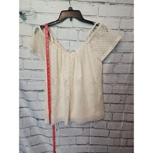 Maurices Women's Cold Shoulder Lace Top